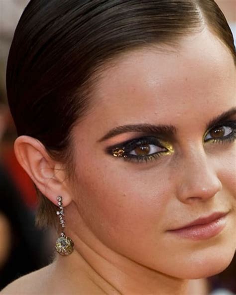 Video Lesson The Emma Watson Inspired Black Gold Smoky