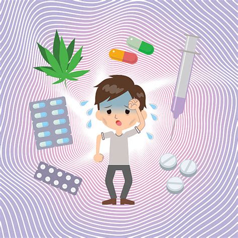 Drug Abuse Illustrations Royalty Free Vector Graphics