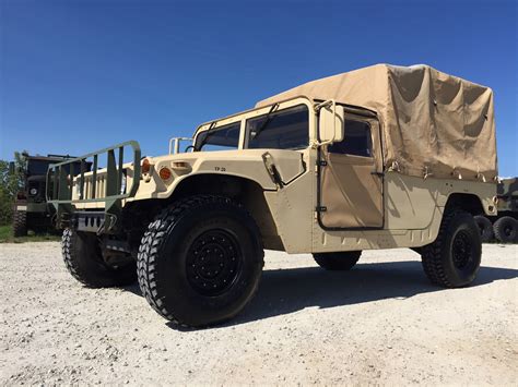 rebuild tan  humvee sold midwest military equipment