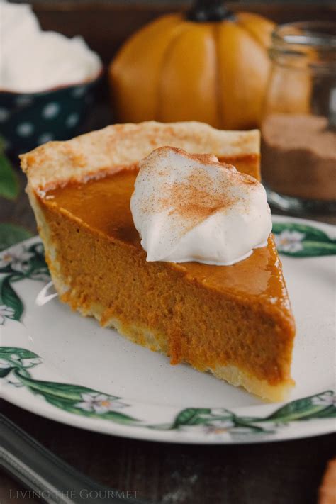 classic pumpkin pie living  gourmet