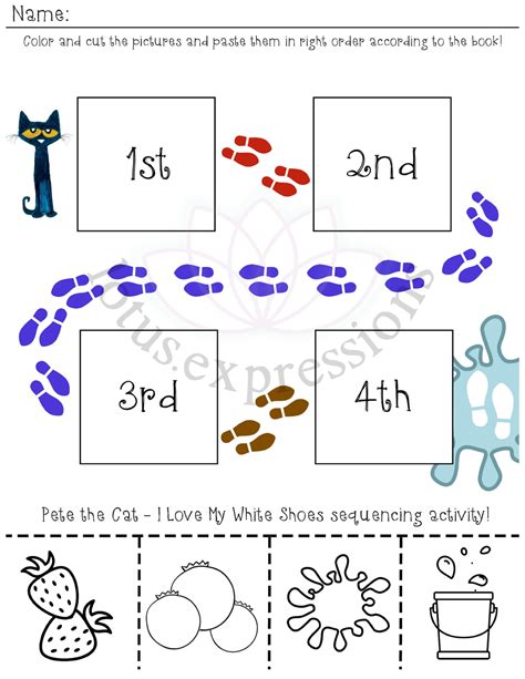 pete  cat  love  white shoes digital  preschool learning