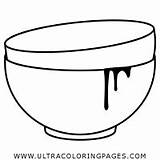 Coloring Dishes Bowls Dirty Pages sketch template