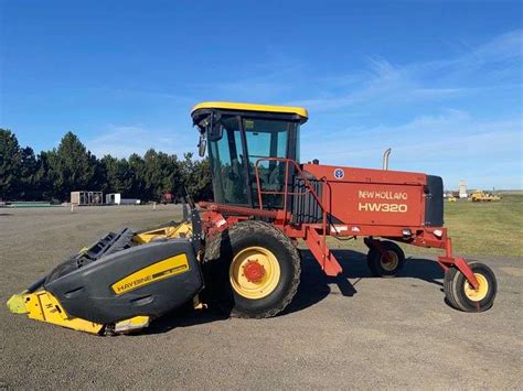 holland hw swather booker auction company