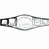 Wwe Championship Paintingvalley sketch template