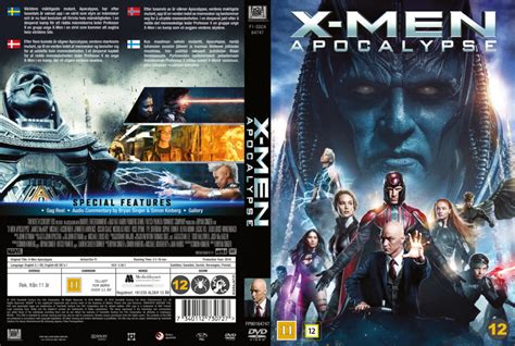 x men apocalypse dvd cover 2016 r2 nordic