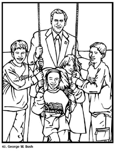 printable coloring pages  presidents ferrisquinlanjamal