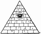 Illuminati Pyramid Gif sketch template