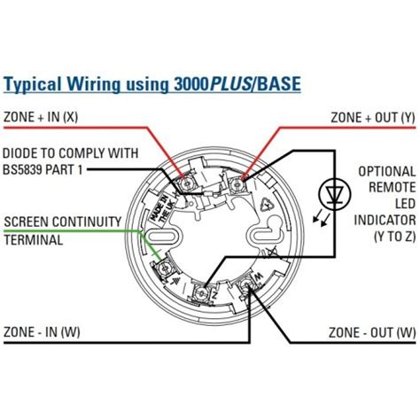 xp optical smoke detector wiring diagram glam art