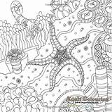Mindful Colouring Coloring Pages Beach Adult Underwater Colour Book Color Coloriage Sheets Marin Printable Visit Print Books Anastasia sketch template