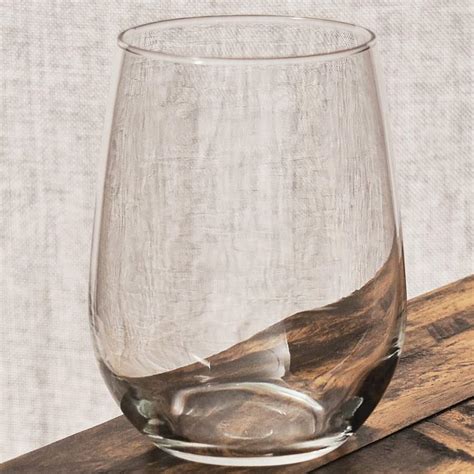 Stemless White Wine Glass Glassware