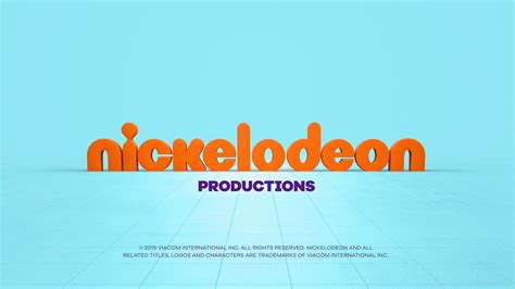 nickelodeon productions closing logos