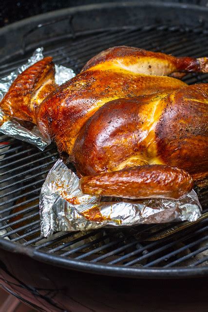 grilled spatchcocked turkey — another pint please