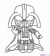 Vader Darth Coloring Ausmalbild Malvorlagen Chibi Coloringhome Kostenlos Clipartmag Facil Specials sketch template