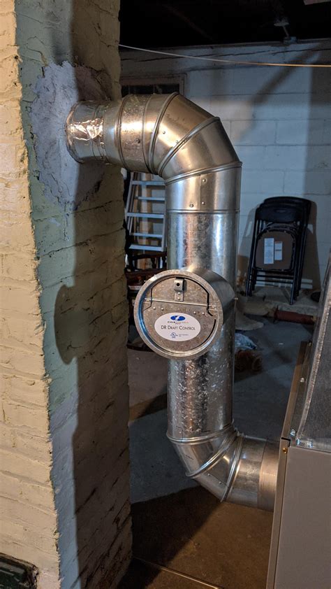 oil furnace installed   weeks     problem   flue pipe ive