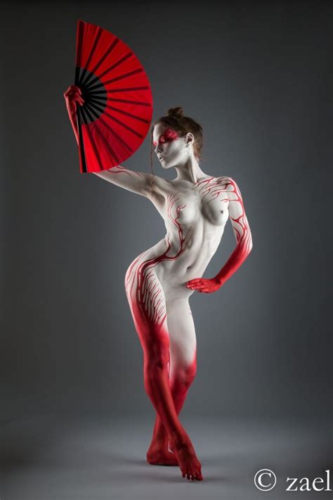 White And Red Body Paint Reedimus