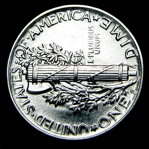 1920 S Mercury Dime Silver Gem Bu Fbl Coin Qt909 Ebay