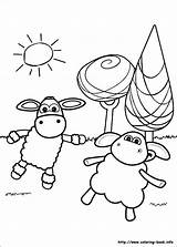 Coloring Timmy Time Se Pages Google Sheep sketch template