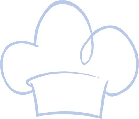 chef hat outline clipart    clip art resource wikiclipart