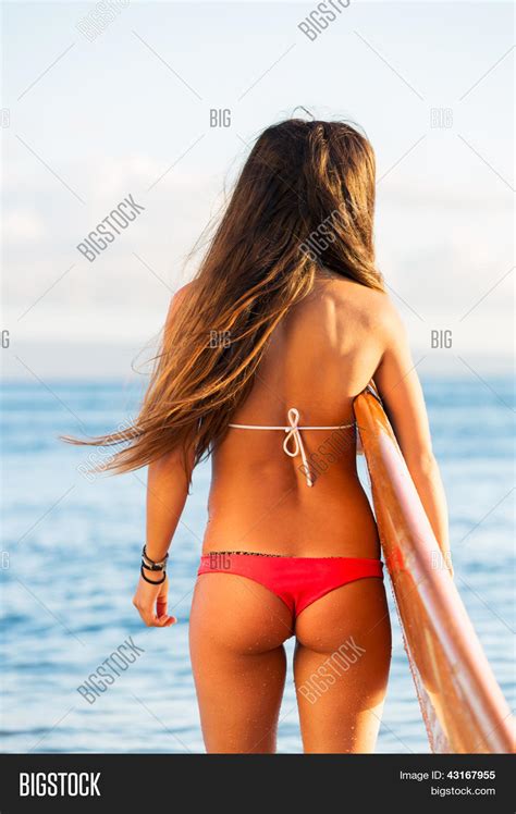 Rear View Beautiful Image And Photo Free Trial Bigstock