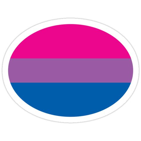 bisexual pride flag stickers by showyourpride redbubble