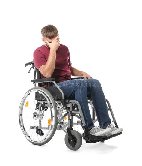 sad senior in wheelchair stock image image of face