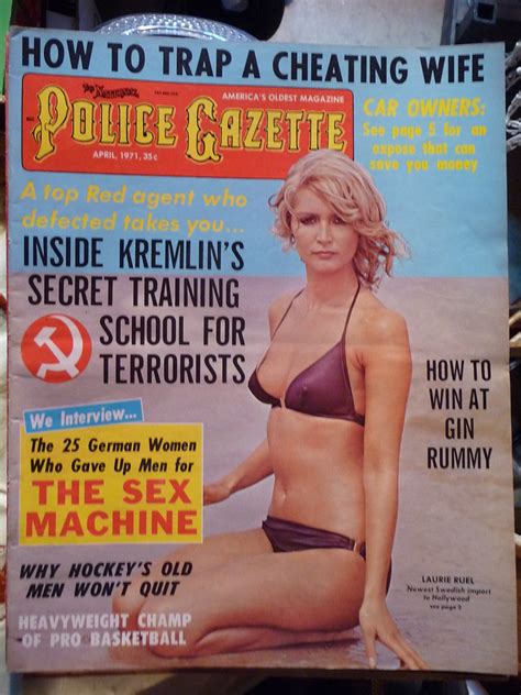 Police Gazette Magazine Apr 71 Vol 176 April 1971 No… Flickr