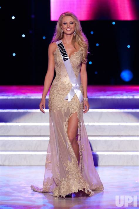 photo  usa evening gown competition held  las vegas