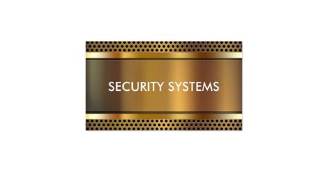 security business cards zazzle