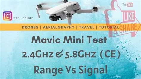 mavic mini range test manual channel youtube