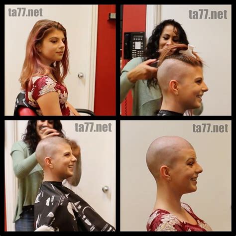 Pin By S1lightining On Headshave Shaved Hair Women Bald Head Women