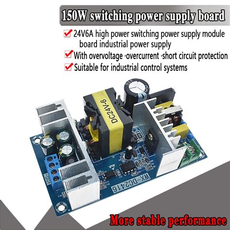 Power Supply Module Ac 110v 220v To Dc 24v 6a Ac Dc Switching Power
