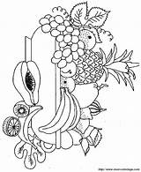 Fruit Coloriage Fruits Et Maternelle Dessin Colorier Printable Imprimer Automne Legumes Coloring sketch template