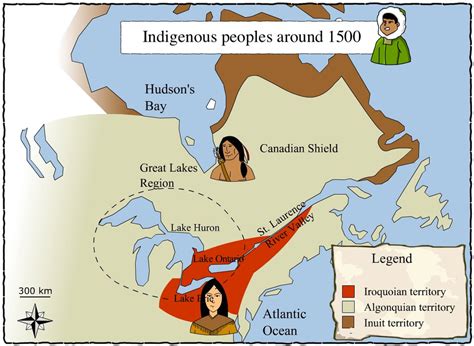 native americans the iroquois confederacy and the algonquin diagram