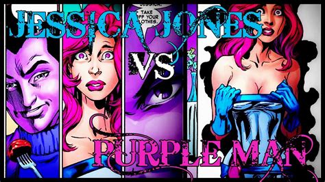 Jessica Jones Vs Purple Man Killgrave │ Comic History Youtube