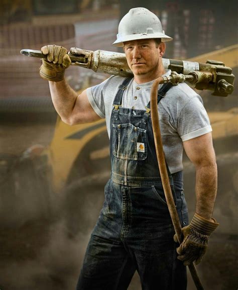 pin  christine leak  scout activities construction worker working man men  uniform