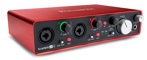 interface audio focusrite scarlet