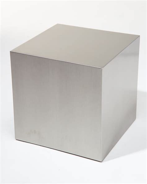 tb  stainless steel cube prop rental acme brooklyn