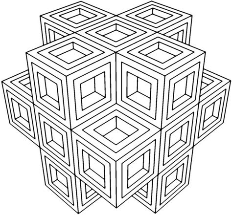 printable geometric coloring pages everfreecoloringcom