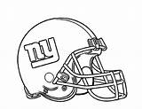 Giants Helmet Coloring Football York Pages Logo Nfl Cowboys Dallas Drawing Printable Steelers 49ers Clipart Drawings Bay Green Line Team sketch template