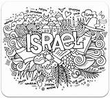 Coloring Israel Pages Doodles Lettering Background Hand Elements Antistress Nepal Print Illustration Inscriptions Religions Adult Antistres Colouring Template Freeart Thinkstockphotos sketch template