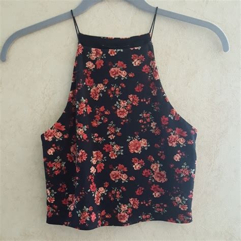 Forever 21 Tops Forever 2 Sexy Floral Print Crop Tank Top Poshmark
