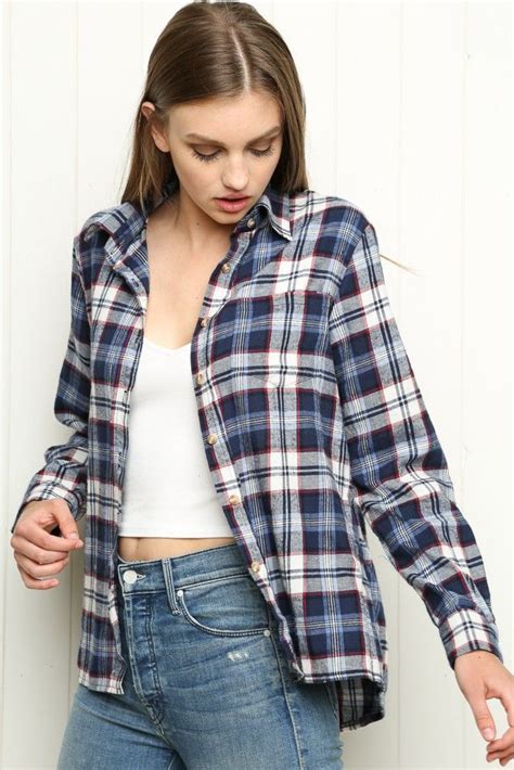 brandy ♥ melville wylie flannel flannels clothing