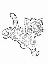 Coloring Cheetah Cub Pages Baby Cute Little Color Happy Drawing Realistic Running Step Printable Nike Shoes Print Getcolorings Animals Worksheets sketch template