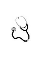Colouring Px Stethoscope Coloring Line Book Clker sketch template