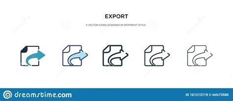 export icon   style vector illustration  colored  black export vector icons