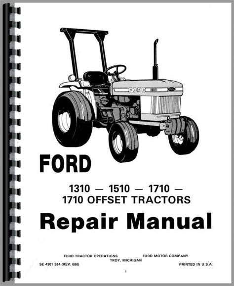 ford  tractor service manual