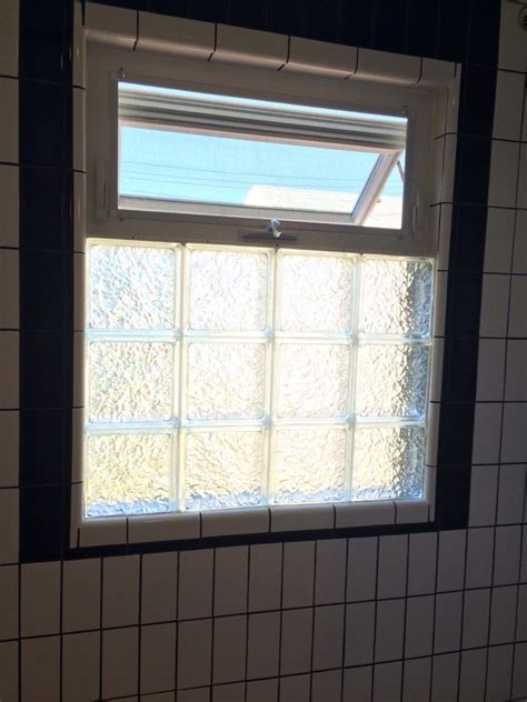 glass blocks   awning window bathroom window glass glass block windows bathrooms remodel