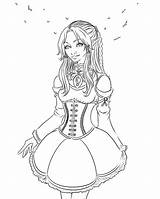 Elven Miserie Swan Lineart Miracle Timeless sketch template