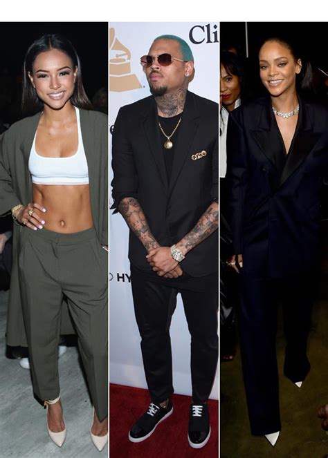 Rihanna Upset With Chris Brown For Dissing Karrueche Tran On Instagram
