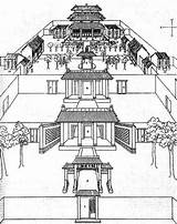 Kaifeng Synagogue Jews Synagoge 1722 Juden sketch template